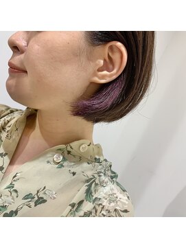 アミティー(amity) 【amity tae】うる艶ラベンダー＊さりげなくチラ見せカラー