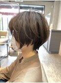 ふんわりショート【赤荻】