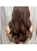 大人かわいいエギョモリ ミルクティーブラウン ひし形シルエット