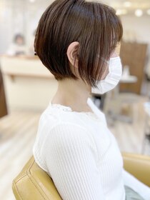 モリオ フロム ロンドン 成増店 【morio成増/ムラマツ】ショート　前下がりボブ　くびれ