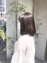 ファム 横川店(femme) ブリーチなし！アッシュミルクティー