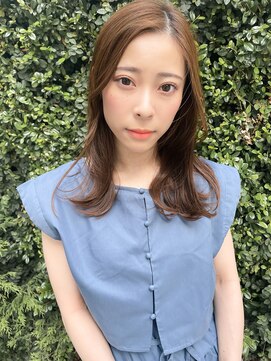 ソワリー 栄(THOiRY) THOiRY【女性らしい柔らかヘア】似合わせ小顔艶髪ゆる巻きロング