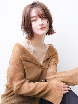 マホラ 万代店(mafola) 『MAFOLA万代』大人キレイ★外ハネワンサイドミディ