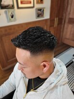 アンドザバダス(&THE BADASS) スキンフェード×濡れパン