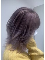 ユウル 横浜(juhl.)&nbsp;ケアブリーチ/パープルカラー/ブリーチ/ダブルカラー/ハイトーン
