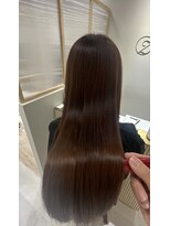 ジーナ 川崎(Zina)&nbsp;髪質改善＊艶感ブラウン＊美髪【Zina川崎】