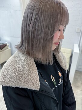 シー ヘアデザイン(see hair design) greige