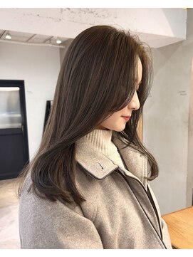 ローレン(LOREN) グレージュカラーミルクティーカラーインナーカラーダブルカラー