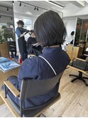 ［Ocean Hair&Life 水田］☆ひし形シルエットレイヤーボブ☆
