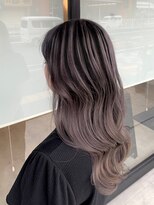 プネル(punel)&nbsp;ラベンダーグレージュ グレージュ ラベンダーアッシュラベンダー