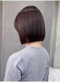◇ボブ 縮毛矯正 顔周りカット 表参道 髪質改善
