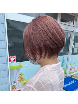 ウィーブリスタ(Weve Rista) ピンク×ショートボブ