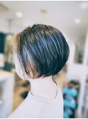 フェイスフレーミング×ショートボブ