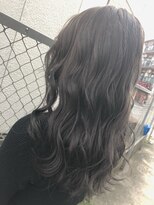 ルッソ チアロ(Lusso chiaro)&nbsp;アッシュブラック/デジタルパーマ/30代40代50代