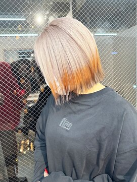 ラニヘアサロン(lani hair salon) キツネカラー/裾カラー/デザインカラー/グラデーションカラー