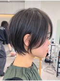 前髪カタログ/イメチェンスタイル/ウェーブパーマ/こなれミディ