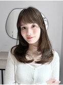 イメチェン/似合わせカット/グレージュブラウン/大手町