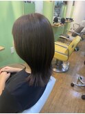 ブリーチなしアディクシーカラー+ケアプロ超音波トリートメント