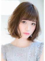 ユーフォリア 銀座本店(Euphoria) 山村/前下がりボブ/小顔ゆるふわパーマ/ふんわりボブパーマ 銀座