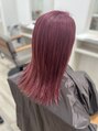 エルゴ 川崎西口(ergo) ハイトーンカラー、N.カラーできれいな発色にします!
