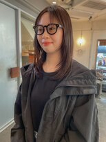 ムク(MUKU)&nbsp;ストレートなレイヤースタイル