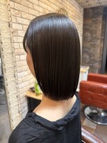 ルシール(luciR)&nbsp;柔らかい仕上がり。地毛風ストレート