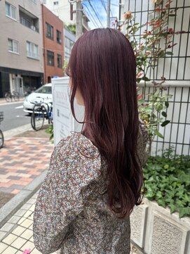 ビンナ(BINNA) ブリーチなしでできるこっくりピンクカラー♪