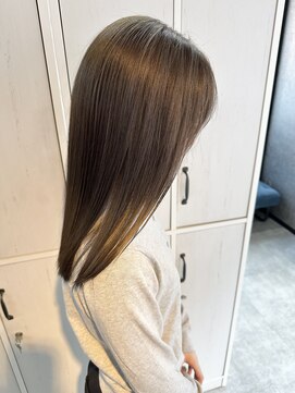 リム(RIM.) [ブリーチなしダブルカラー/透明感/オリーブベージュ]