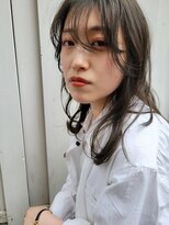 ベベ('BEBE)&nbsp;セミロング アッシュ オリーブ