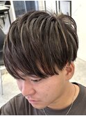 メンズハイライト/メッシュカラー/マッシュカット/藤沢メンズ