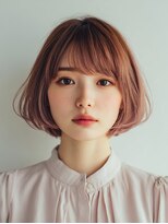 ロディーナコク 大口 新子安(rodina.coc)&nbsp;クラゲヘアー/小顔に見せるヘア/ココアベージュ/大口子安新子安