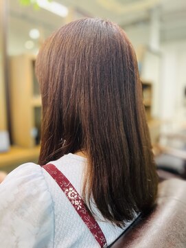 ヘアジーナ(Hair Jina) 脱☆白髪染めオレンジブラウン