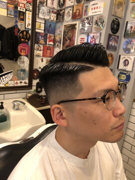 ハードパート【立川/理容室/床屋/顔剃り/シェービング】