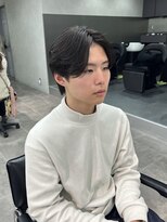 ジーニー 千葉(GENiE)&nbsp;ニュアンスパーマ/毛流れセンターパート/ウルフ/山本うらら