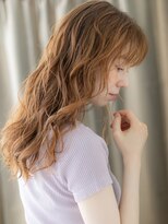 モッズヘア 越谷(mod's hair)&nbsp;バレイヤージュカラー波巻きフェミニンロング318Z越谷20代30代