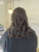 ベンチ(bench)&nbsp;透け感オリーブグレージュ/透け感カラー/千葉美容室