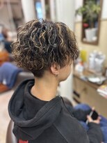 コア フィール ア デイ(COIFFURE A DAY)&nbsp;【見附　今町】メンズツイスパ　ハイライト