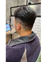 アルフレッド 瑞穂店(alfRed)&nbsp;好印象なフェードで魅せる爽やかショート清潔感抜群