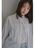 ナチュラルレイヤー×シースルーバング