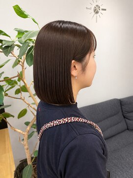 ジアン バイ ミルボン NU茶屋町+(GIEN by milbon) 乾かすだけでまとまるボブ
