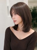 結べる小顔ミディアムレイヤー/大人ミディアム/10代20代30代