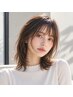 《艶感のある仕上がり》カット+2stepフローディアトリートメント ¥5500
