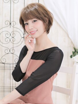 ラ ブレス あべのキューズ(LaBless) ゆるふわショート、ヘルシーカラーがこの秋注目!