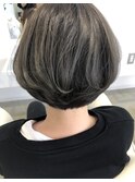 ＊ボブマッシュ×シルバーグレー＊