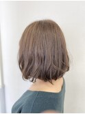 柔ふわボブ