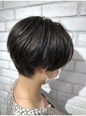 ナチュラルくびれショートボブ