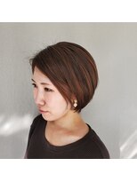 リスブラン(Lys blanc)&nbsp;ナチュラルショートボブ