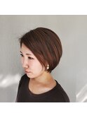 ナチュラルショートボブ
