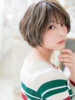 モッズヘア 越谷(mod's hair)&nbsp;★オリーブアッシュ抜け感ひし形クールショート20代30代40代★7
