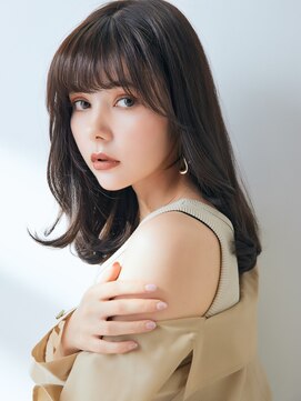 コムマティス 恵比寿ガーデンプレイス(Comme Matisse) エアリーミディオリーブカラー/黒髪[恵比寿/恵比寿駅]